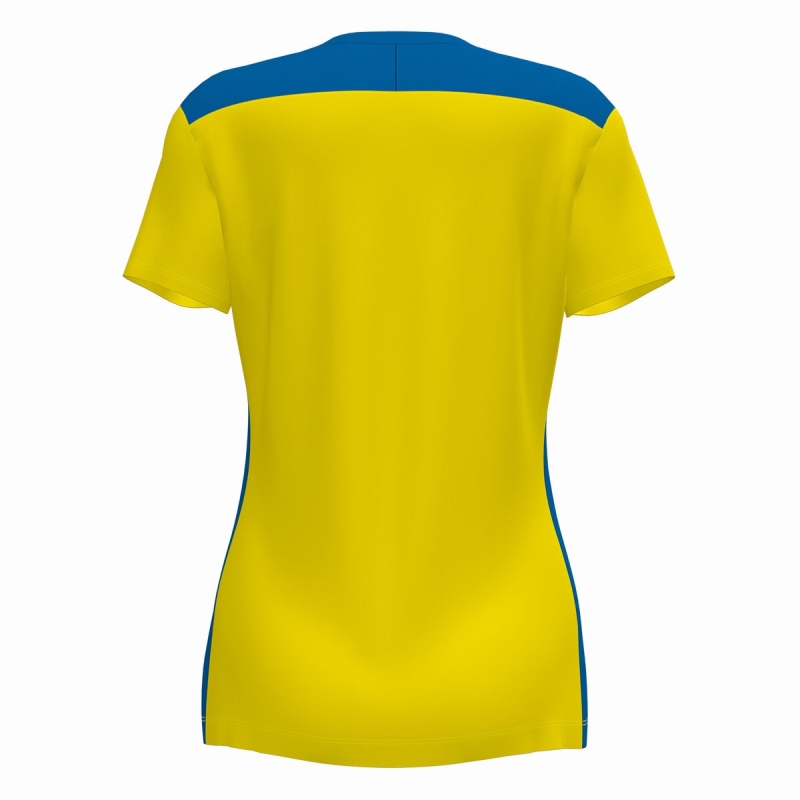 Joma Championship VI Women's T Shirts Yellow | LPBX14670