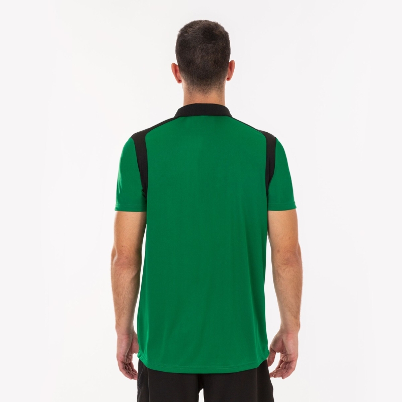 Joma Championship V Men's Polo Shirts Green | MGOY42175