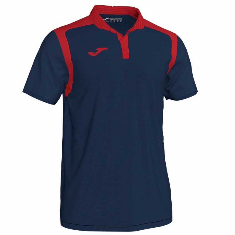 Joma Championship V Men\'s Polo Shirts Navy | XWPG24701