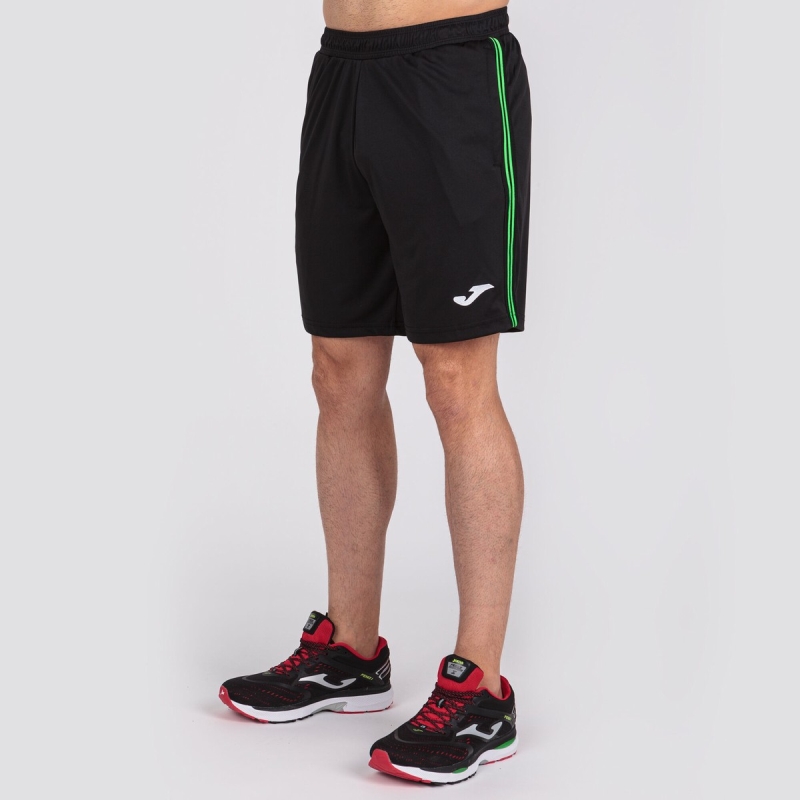 Joma Classic Men's Shorts Black | RTDJ25369