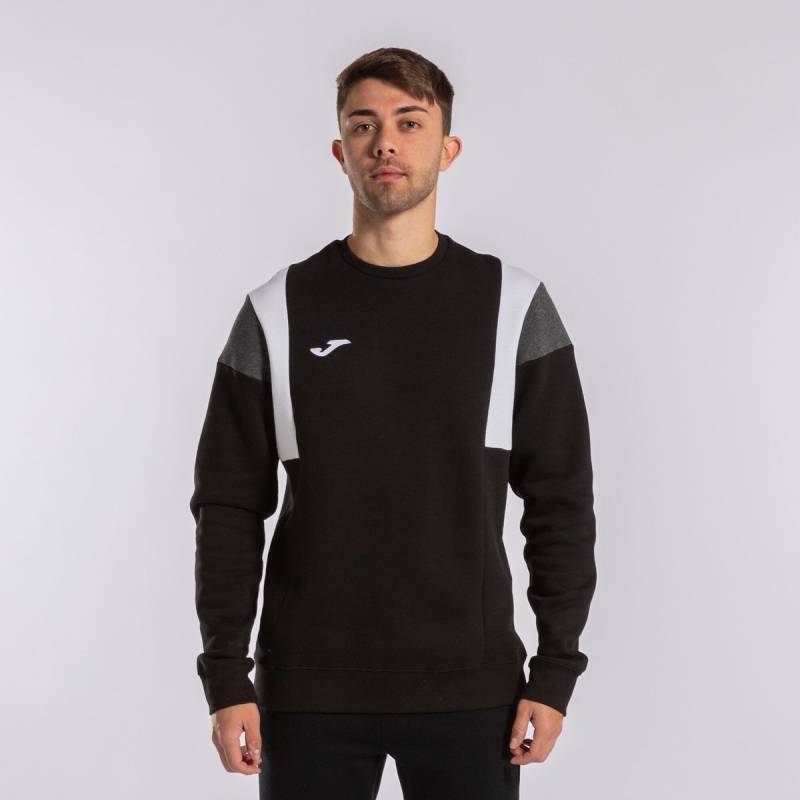 Joma Confort III Men's Sweatshirts Black | HATD67398