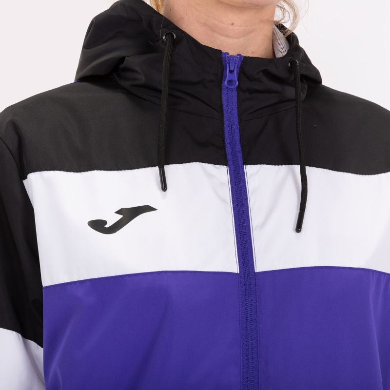 Joma Crew IV Women's Rain Jackets Purple | IWQV64925