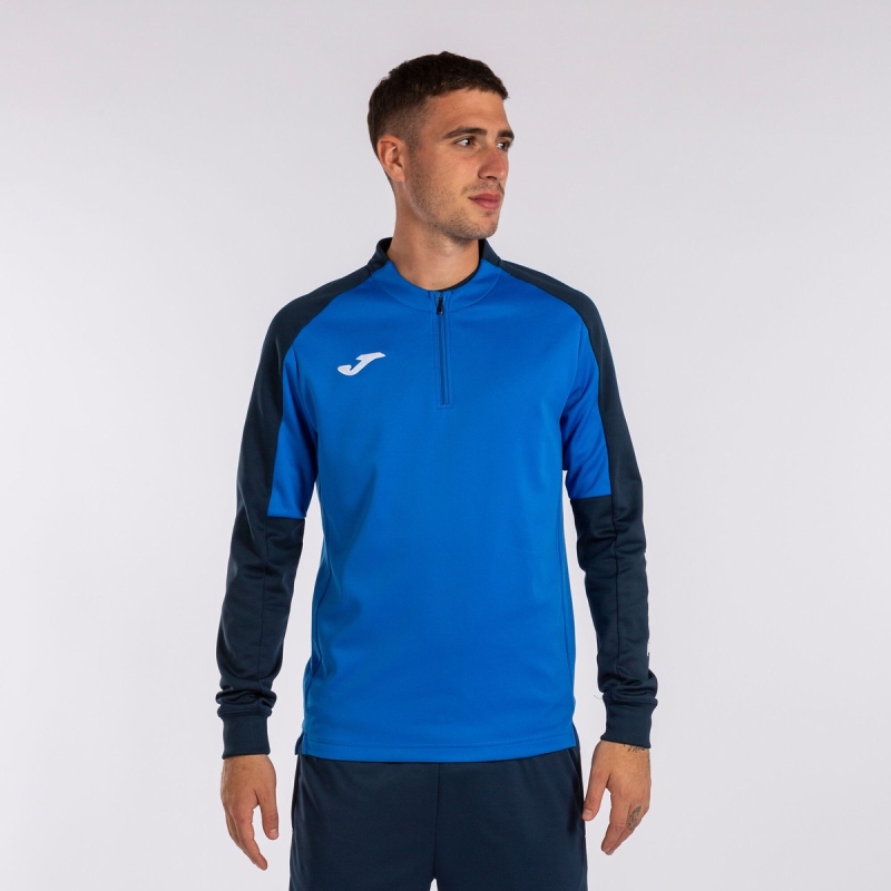 Joma Eco Championship Men's Sweatshirts Blue | JBOZ89241