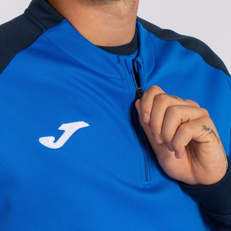 Joma Eco Championship Men's Sweatshirts Blue | JBOZ89241