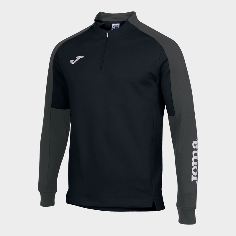 Joma Eco Championship Men\'s Sweatshirts Black | NHXT82763