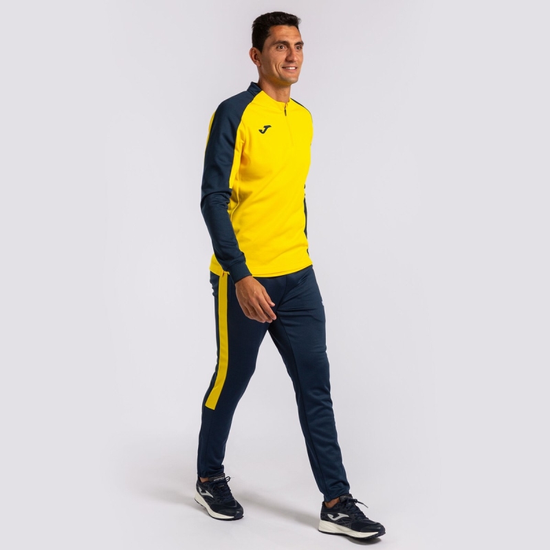 Joma Eco Championship Men's Sweatshirts Yellow | UHZJ06843