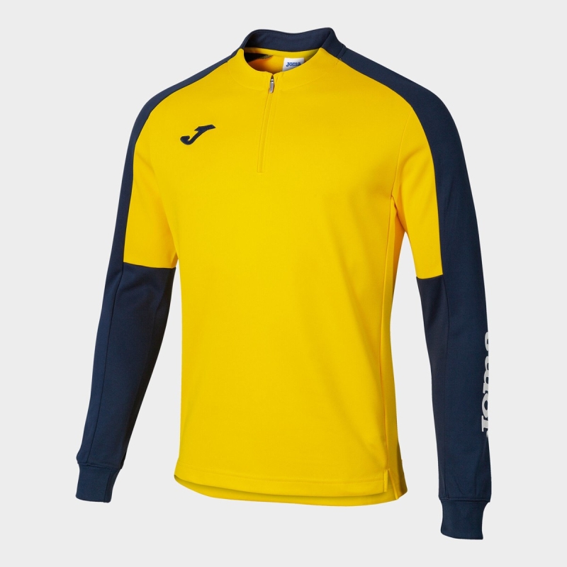 Joma Eco Championship Men\'s Sweatshirts Yellow | UHZJ06843