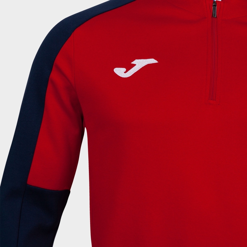 Joma Eco Championship Men's Sweatshirts Red | ZQMI68041