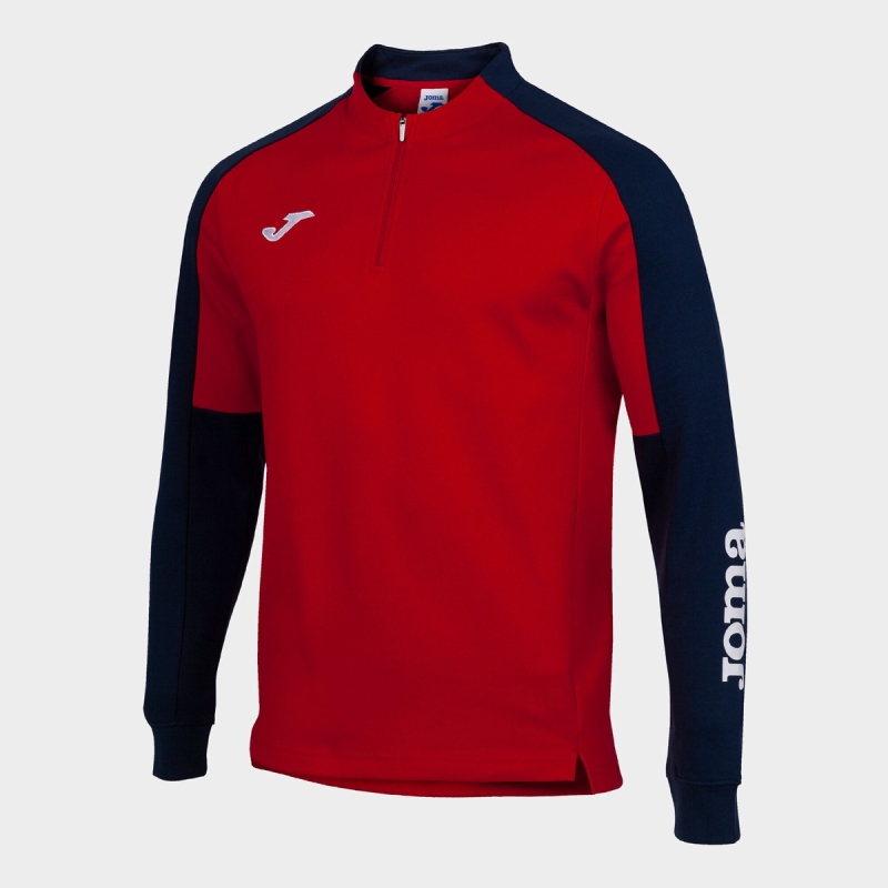 Joma Eco Championship Men\'s Sweatshirts Red | ZQMI68041