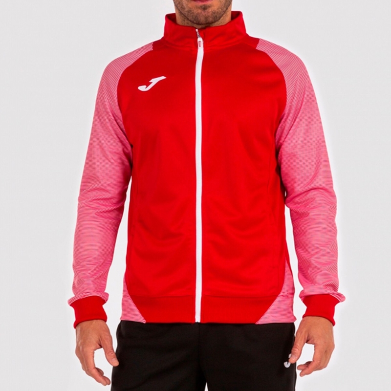 Joma Essential II Men's Jackets Red | SNOF05648