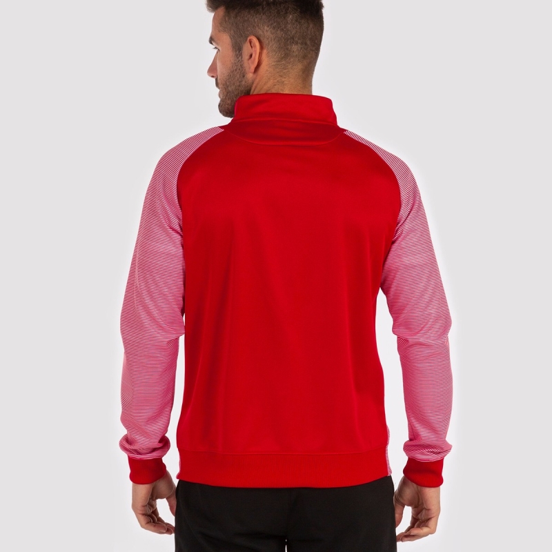 Joma Essential II Men's Jackets Red | SNOF05648