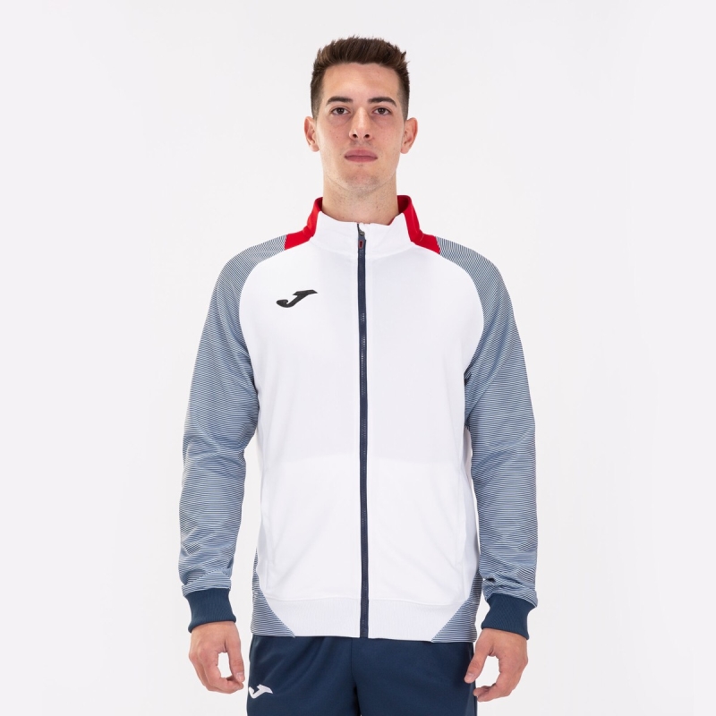 Joma Essential II Men's Jackets White | OKBG07458