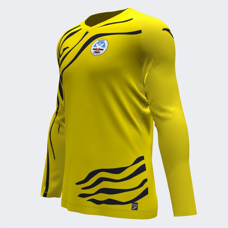 Joma Goalkeeper Swansea City 22/23 Men's Long Sleeve Yellow | KQLU34906