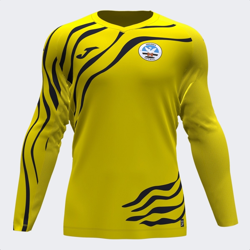 Joma Goalkeeper Swansea City 22/23 Men\'s Long Sleeve Yellow | KQLU34906