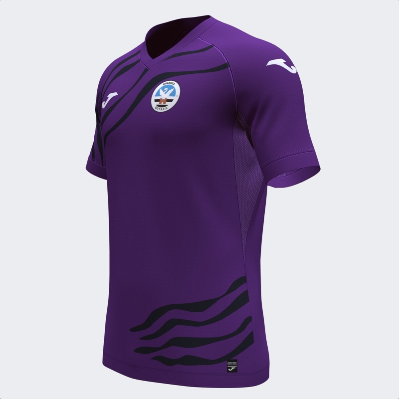 Joma Goalkeeper Swansea City 22/23 Men's T Shirts Purple | SAOK07569