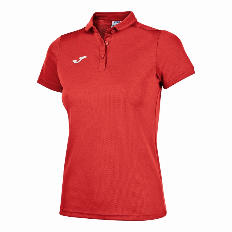 Joma Hobby Women\'s Polo Shirts Red | FKNG81042