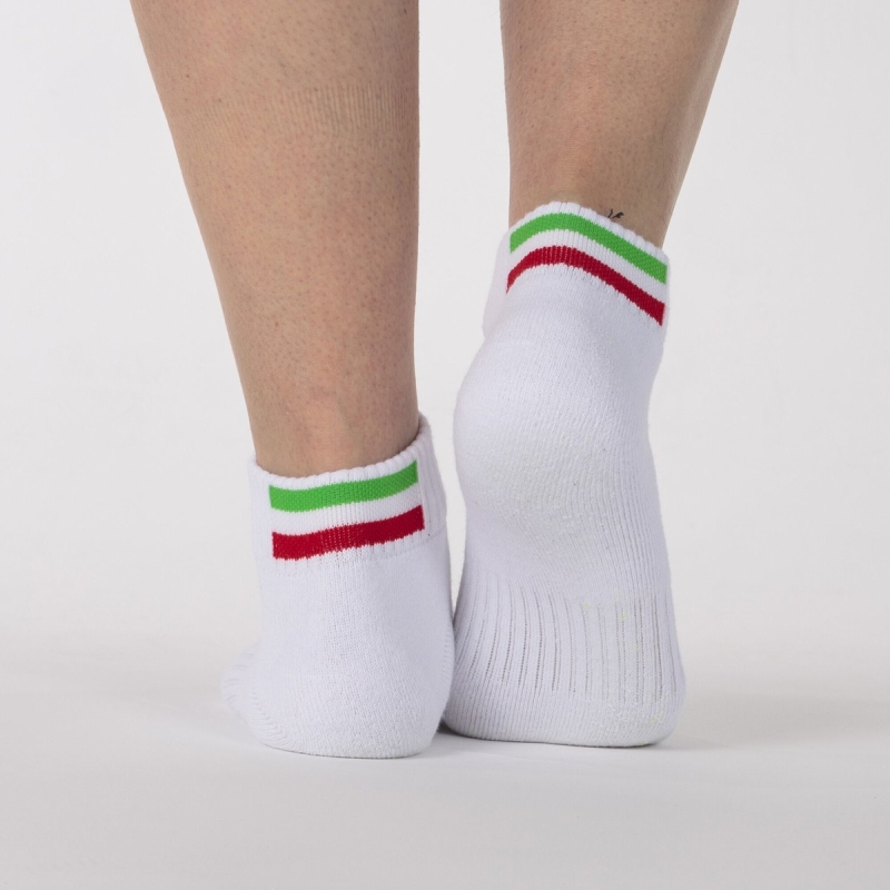 Joma Italian Tennis Women's Socks White | XCIO80165