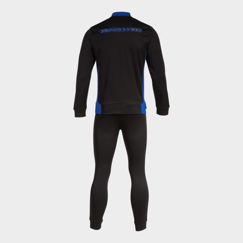 Joma Leisure Atalanta 22/23 Men's Tracksuits Black | JRIS45619