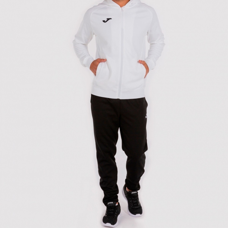 Joma Menfis Men's Hooded Jackets White | LEKU43621