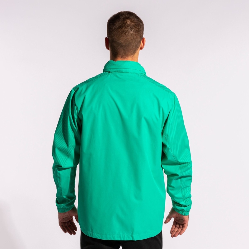 Joma Montreal Men's Rain Jackets Green | LEQU08137