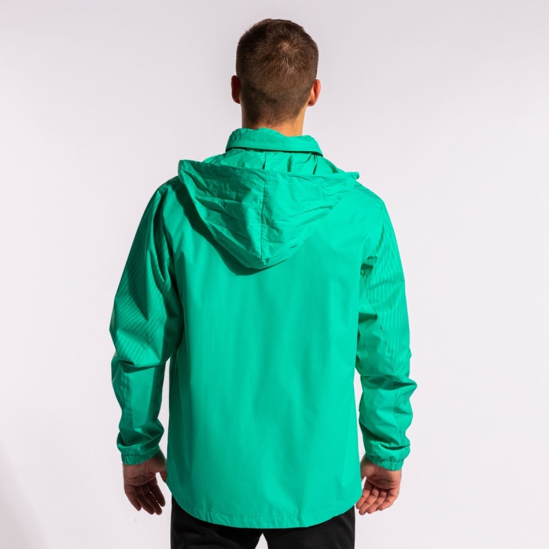 Joma Montreal Men's Rain Jackets Green | LEQU08137