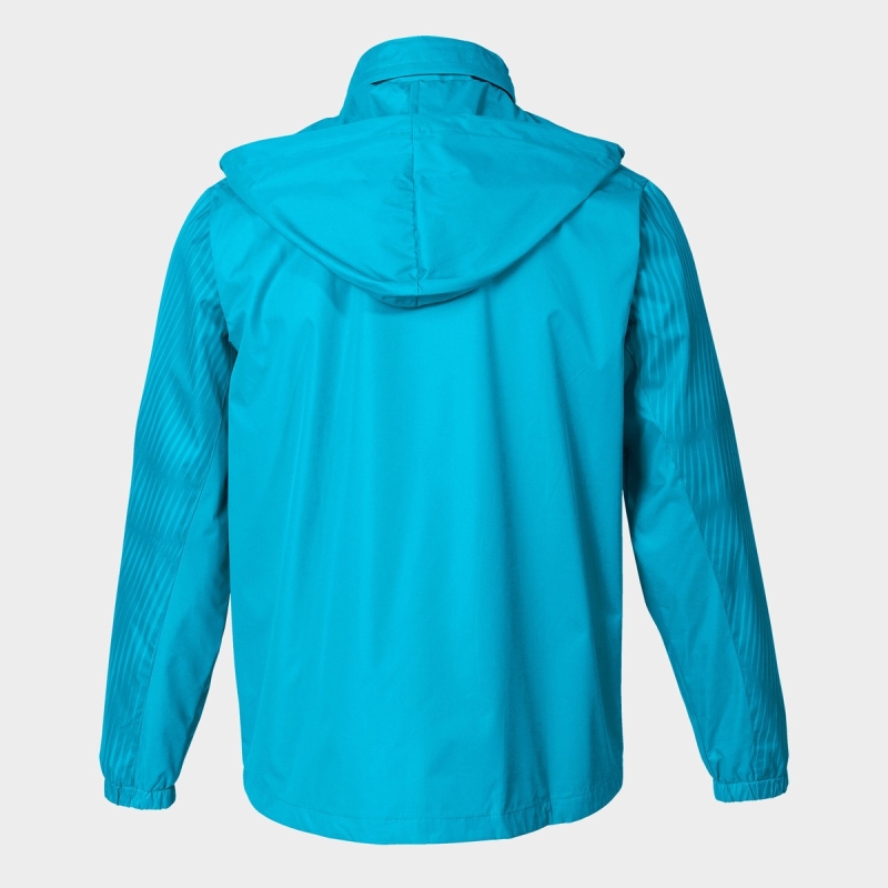 Joma Montreal Men's Rain Jackets Turquoise | NRTV54298