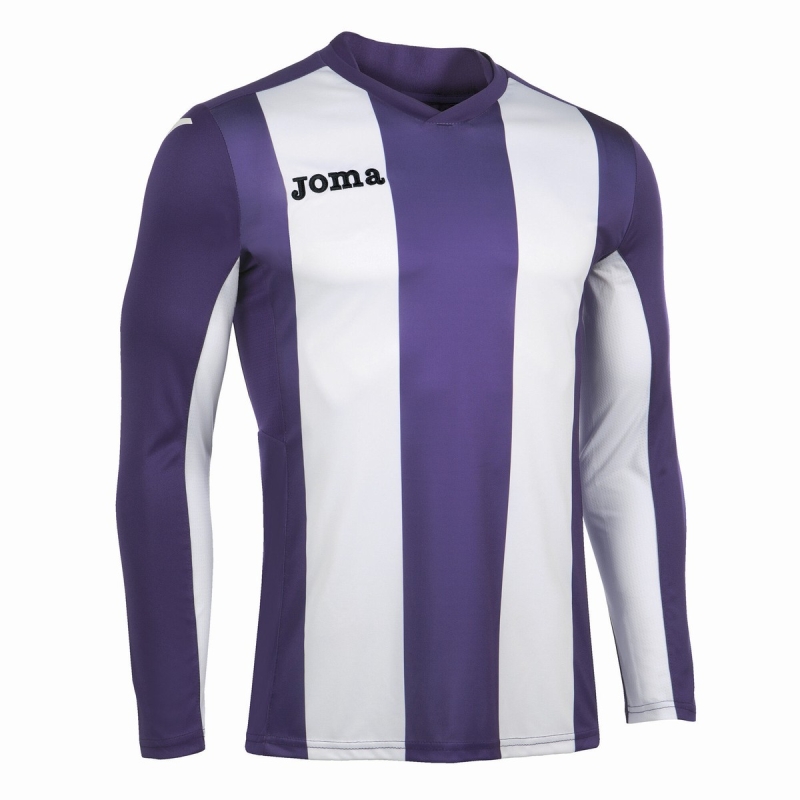 Joma Pisa Men\'s Long Sleeve Purple | YBOU76832