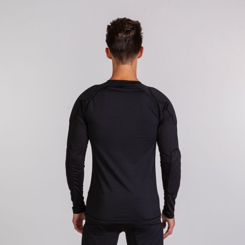 Joma Protec Men's Long Sleeve Black | MPBF20564