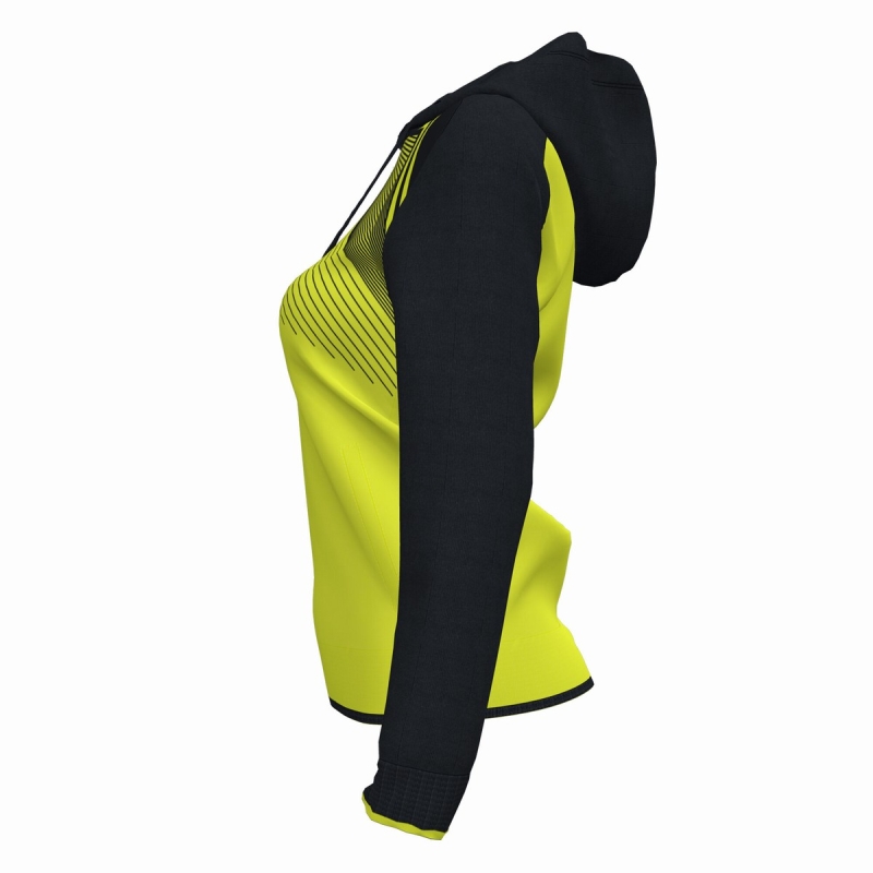 Joma Supernova II Women's Hooded Jackets Yellow | OTIG01357