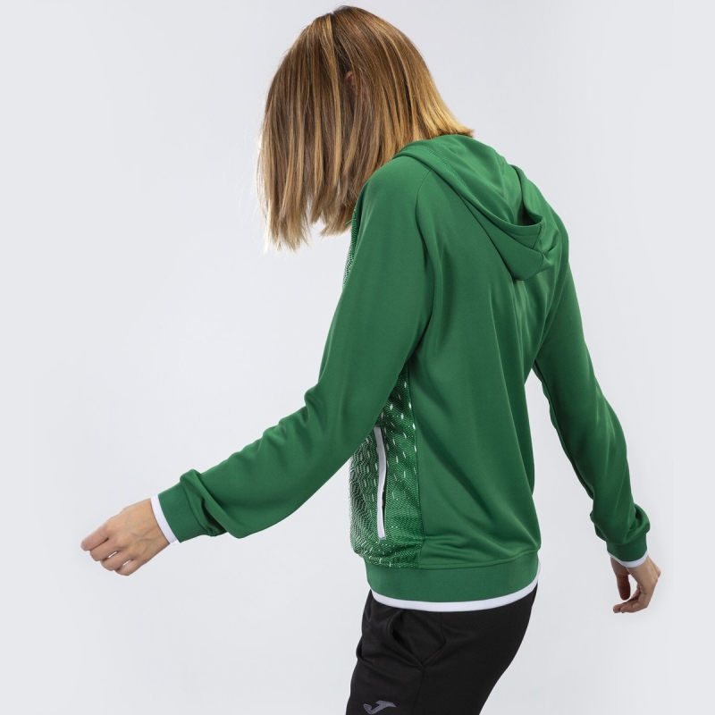 Joma Supernova Women's Hooded Jackets Green | EYCM30856