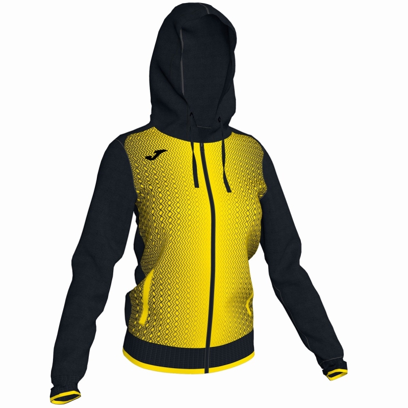 Joma Supernova Women\'s Hooded Jackets Yellow | KUGV87953