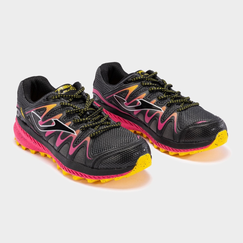 Joma Trek 22 Women's Trail Running Shoes Black | OVJD17059