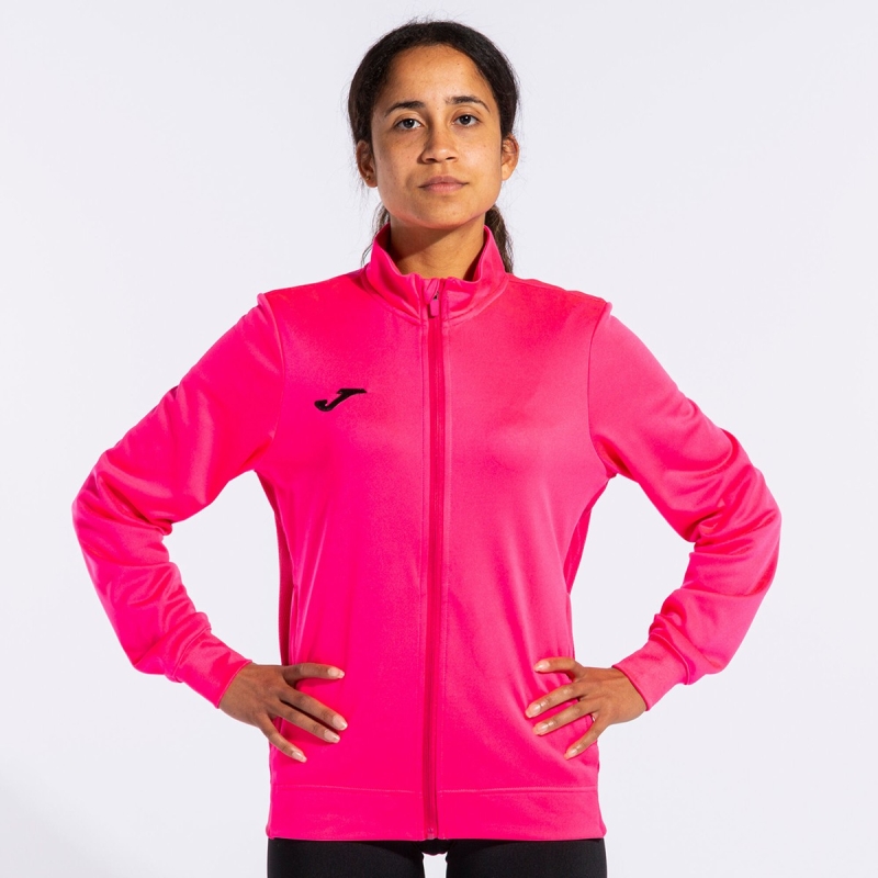 Joma Winner II Women's Jackets Pink | QXRE41607